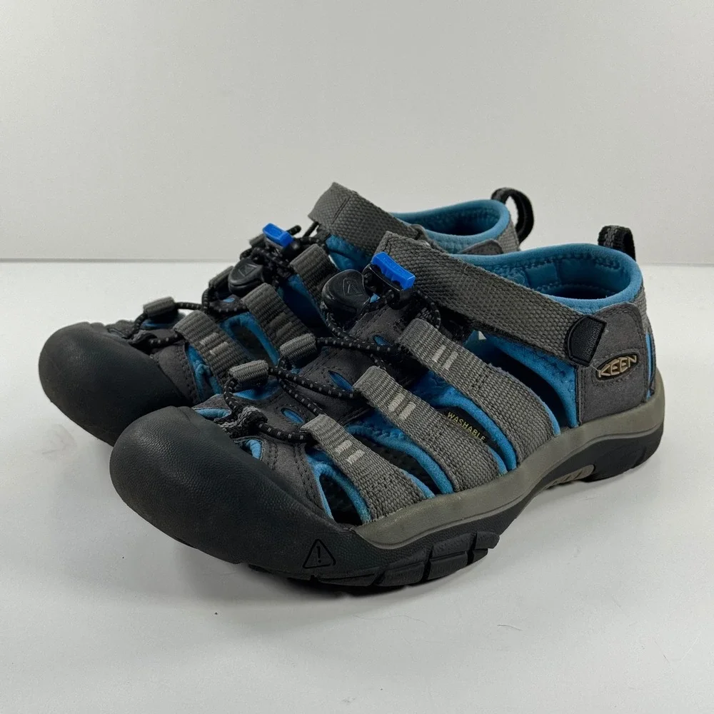 Keen Newport H2 Kids Grey Blue‎ Outdoor Water Sandals 1022839 Size 2 US